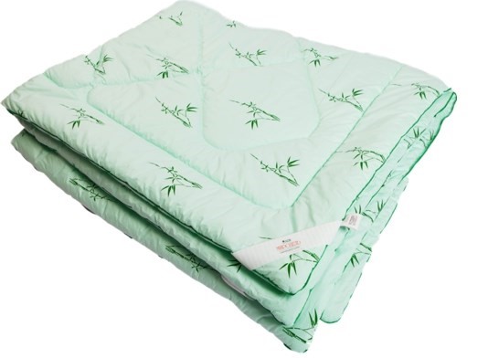 Стеганое одеяло Бамбук, всесезонное п/э вакуум в Орске - изображение