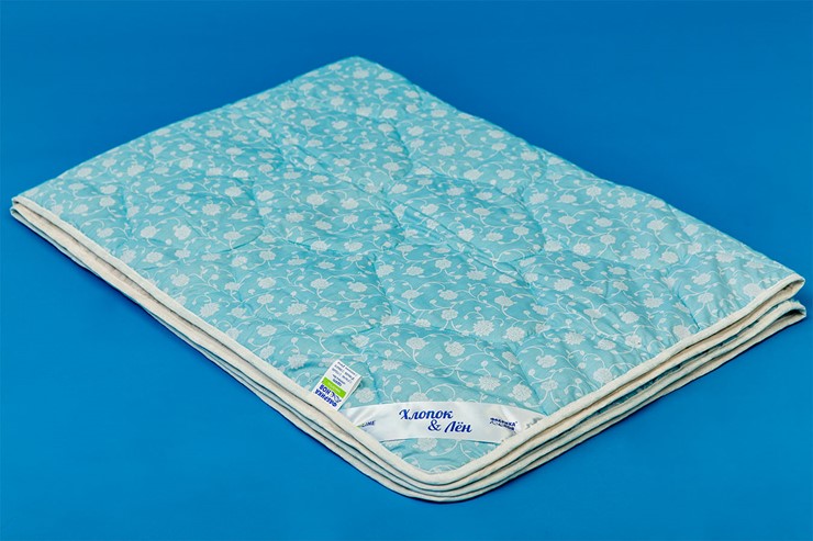 Одеяло легкое полутороспальное Хлопок &  Лен в Бузулуке - изображение 2