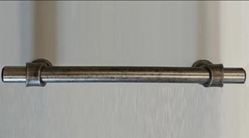 Ручка-скоба (128 мм), античное серебро Прованс в Орске