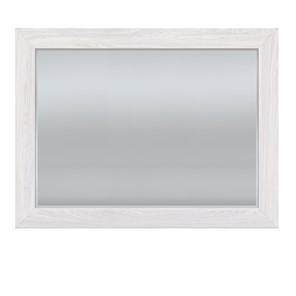 Зеркало навесное ПАРМА НЕО,  ясень анкор светлый /  экокожа polo белая в Бузулуке - предосмотр