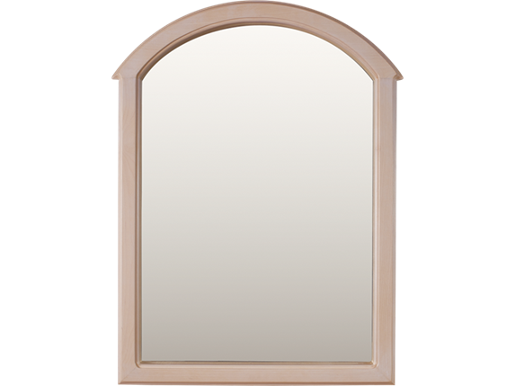 Зеркало 730х550 мм. Беленый дуб в Орске - изображение