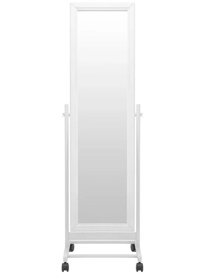 Зеркало напольное в спальню BeautyStyle 27 (135х42,5см) Белое в Орске - изображение 1