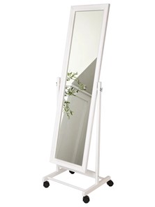 Зеркало напольное в спальню BeautyStyle 27 (135х42,5см) Белое в Орске - предосмотр 6