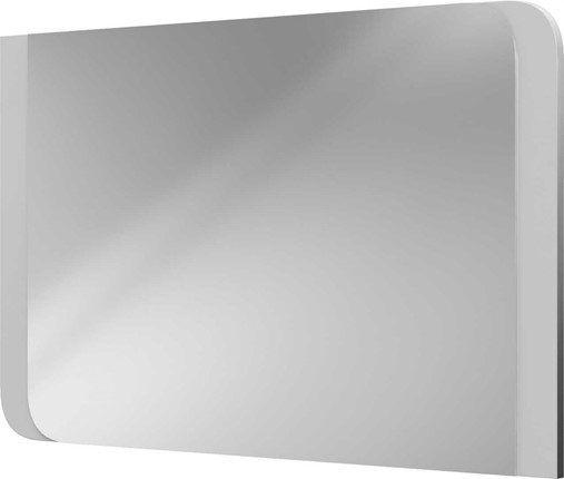 Зеркало настенное Вива Белый глянец / Платина в Бузулуке - изображение