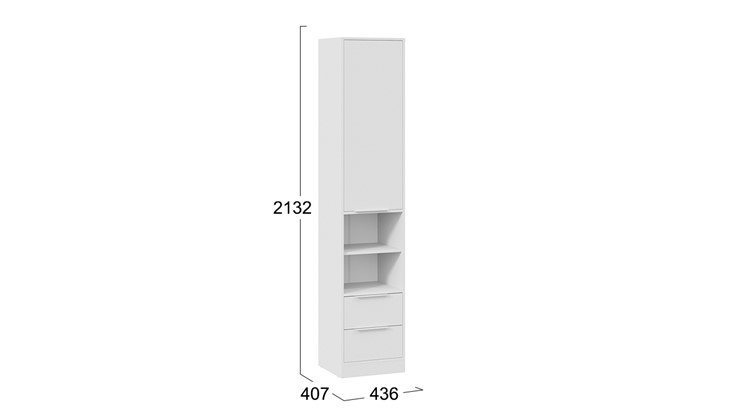 Шкаф комбинированный Марли (Белый) в Бузулуке - изображение 6