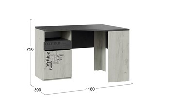 Детский угловой стол с ящиками Оксфорд-2 ТД-399.15.03 в Бузулуке - предосмотр 5