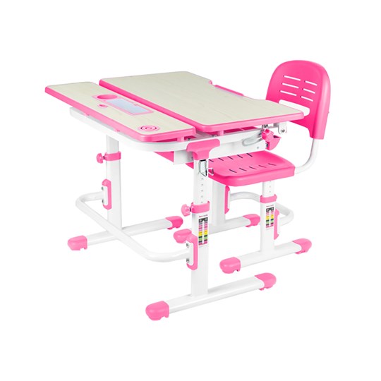Парта растущая + стул Lavoro Pink в Бузулуке - изображение 7