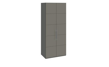 Распашной шкаф Наоми с 2-мя дверями, цвет Фон серый, Джут  СМ-208.07.03 в Бузулуке