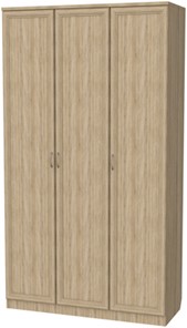 Распашной шкаф 106 3-х створчатый, цвет Дуб Сонома в Орске