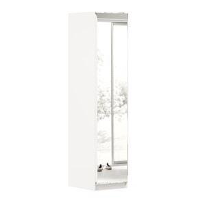 Шкаф 1-створчатый Айла с зеркалом ЛД 688.140.000, Белый, исполнение 1 в Бузулуке