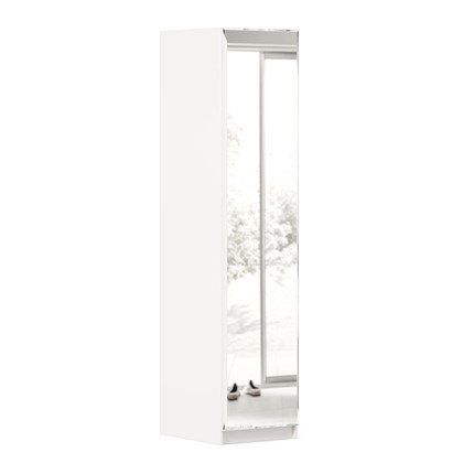 Шкаф 1-створчатый Айла с зеркалом ЛД 688.140.000, Белый, исполнение 1 в Бузулуке - изображение