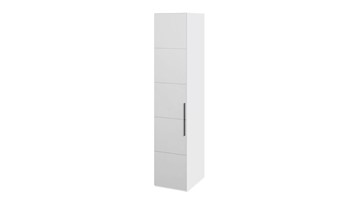 Шкаф Наоми с зеркальной дверью правый, цвет Белый глянец СМ-208.07.02 R в Бузулуке