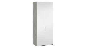 Шкаф для одежды Эмбер СМ-348.07.004 (Дуб Гамильтон/Белый глянец) в Орске