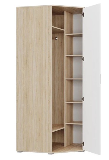 Шкаф в спальню ШУ Лайт Дуб сонома / Белый в Бузулуке - изображение 1