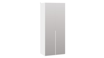 Шкаф с 2 зеркальными дверями Порто (580) СМ-393.07.004 (Белый жемчуг/Белый жемчуг) в Бузулуке