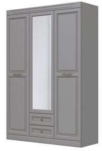 Шкаф трехдверный в спальню Олимп ШР-3 (антрацит) 1 зеркало в Бузулуке - предосмотр