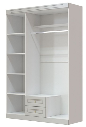 Шкаф трехдверный в спальню Олимп ШР-3 (Фисташковый) 1 зеркало в Бузулуке - изображение 1