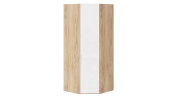 Шкаф для одежды Эмбер СМ-348.07.006 (Яблоня Беллуно/Белый глянец) в Бузулуке