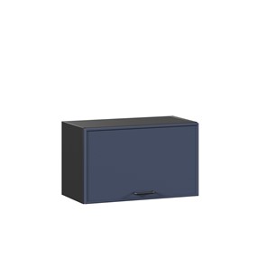 Горизонтальный настенный шкаф 600 Индиго ЛД 298.710.000.161, Чёрный/Тёмно-синий в Бузулуке