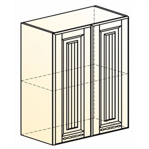 Настенный шкаф Бавария L600 H720 (2 дв. гл.) в Бузулуке