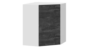 Кухонный угловой шкаф Детройт 1В6У (Белый/Угольный Камень) в Бузулуке
