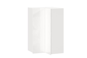 Шкаф кухонный угловой высокий Шервуд, ЛД 281.570.000.170, белый/белый глянец в Бузулуке