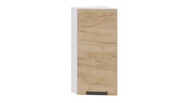 Навесной кухонный шкаф Детройт 1В3Т (Белый/Дуб Крафт золотой) в Бузулуке