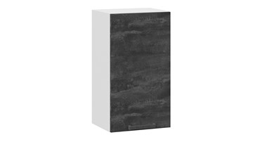 Шкаф настенный Детройт 1В4 (Белый/Угольный Камень) в Бузулуке