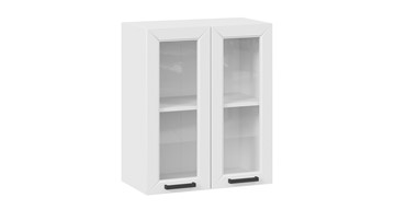 Кухонный навесной шкаф Лорас 1В6С (Белый/Холст белый) в Орске