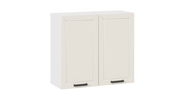 Кухонный навесной шкаф Лорас 1В8 (Белый/Холст брюле) в Орске