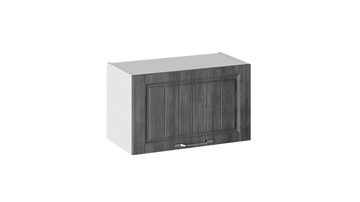 Кухонный навесной шкаф Прованс (Белый глянец/Санторини темный) В_36-60_1ДО в Бузулуке