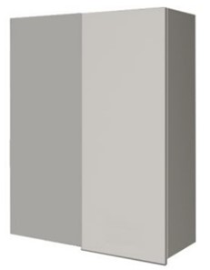 Кухонный навесной шкаф ВУП 960 Белое гладкое Ламарти/Белый в Бузулуке