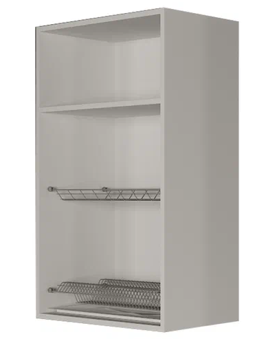 Шкаф с сушкой для посуды ВС9 60, Бетон пайн/Белый в Бузулуке - изображение 1