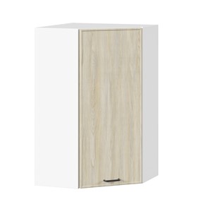 Шкаф кухонный угловой высокий Индиго ЛД 298.620.000.033, Белый/Дуб Мадейра топаз в Бузулуке