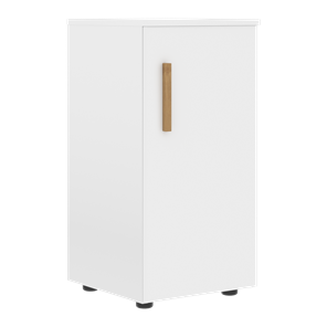 Низкий шкаф колонна с глухой дверью правой FORTA Белый FLC 40.1 (R) (399х404х801) в Орске