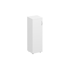 Шкаф для документов средний узкий закрытый Комфорт КФ, белый премиум (40x38x123) К.359 БП в Орске