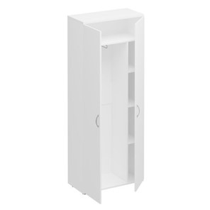 Шкаф для одежды с дополнением Комфорт КФ, белый премиум (80x38x200) К.531 ДШ в Бузулуке