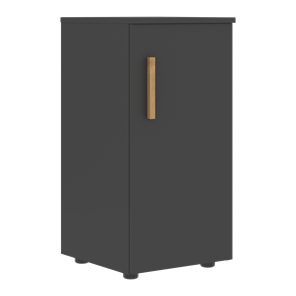 Шкаф колонна низкий с глухой правой дверью FORTA Черный Графит FLC 40.1 (R) (399х404х801) в Бузулуке