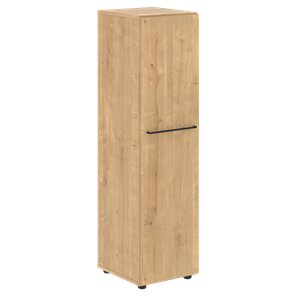 Шкаф узкий средний с глухой дверью LOFTIS Дуб Бофорд LMC 40.1 (400х430х1517) в Орске