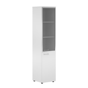 Узкий шкаф правый XTEN Белый XHC 42.7 (R)  (425х410х1930) в Бузулуке