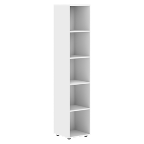 Высокий шкаф колонна FORTA Белый FHC 40 (399х404х1965) в Орске