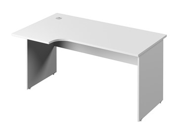 Письменный стол С-35 левый, цвет Белый в Бузулуке