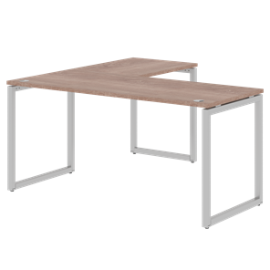 Письменный стол угловой правый XTEN-Q Дуб-сонома- серебро XQCT 1615 (R) (1600х1500х750) в Орске