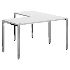 Письменный угловой  стол для персонала левый XTEN GLOSS  Белый  XGCT 1415.1 (L) (1400х1500х750) в Бузулуке