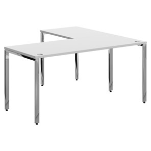 Письменный угловой  стол для персонала левый XTEN GLOSS  Белый XGCT 1615.1 (L) (1600х1500х750) в Бузулуке