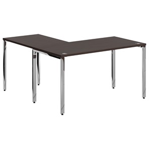 Письменный угловой  стол для персонала правый XTEN GLOSS Легно Темный  XGCT 1415.1 (R) (1400х1500х750) в Бузулуке