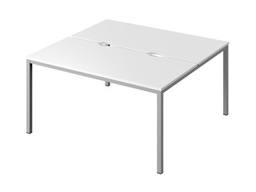 Письменный стол СL-42 (Белый/каркас серый) в Орске