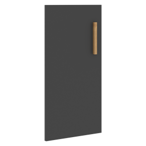 Дверь для шкафа низкая левая FORTA Черный ГрафитFLD 40-1(L) (396х18х766) в Орске
