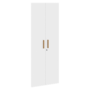 Высокие двери для шкафов с замком FORTA Белый FHD 40-2(Z)  (794х18х1932) в Орске
