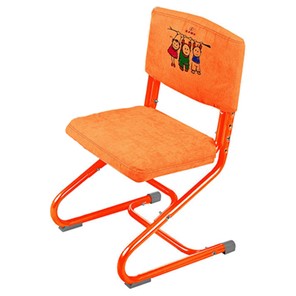 Чехол для стула СУТ 01-01 Оранжевый, Замша в Бузулуке